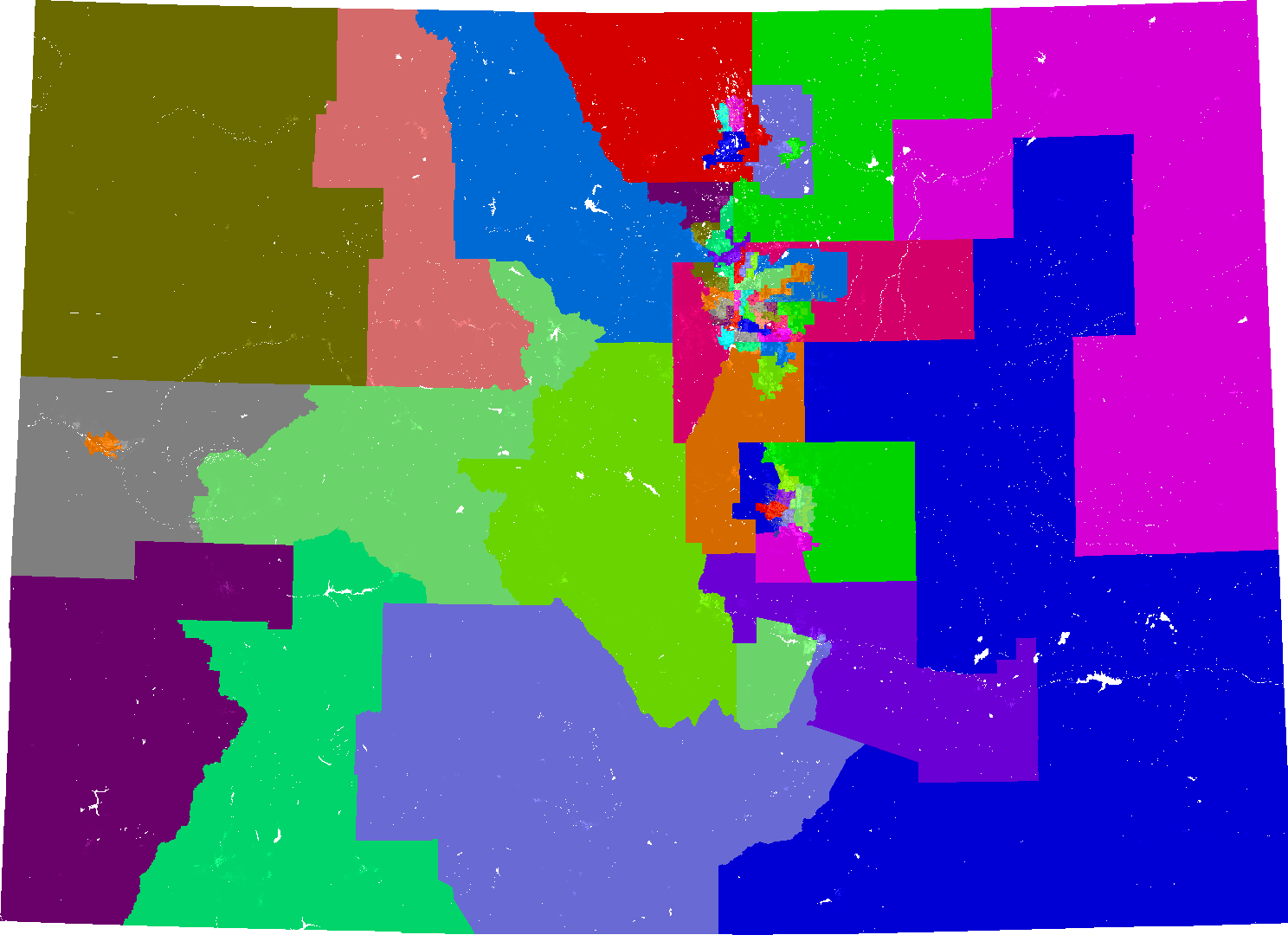 Colorado House Of Representatives Map Colorado House of Representatives Redistricting