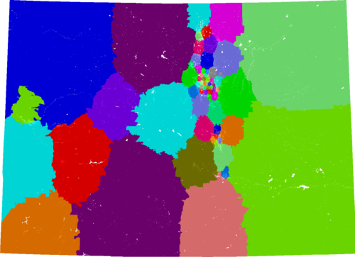 Colorado House of Representatives congressional district map, current