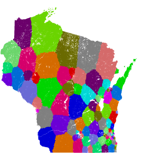 Wisconsin Assembly congressional district map, current