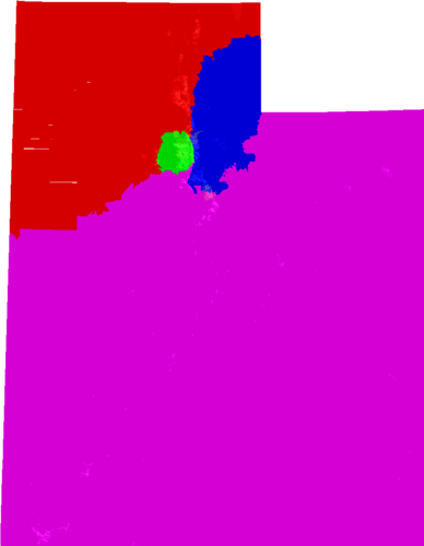 Utah Congress congressional district map, current